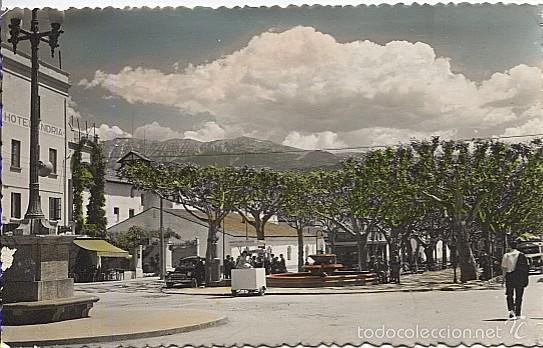 Postales: X115675 CATALUNYA LERIDA ALTO URGEL EL PASEO HOTEL ANDRIA VENDEDORA AMBULANTE DE MANTECADOS VARIADOS