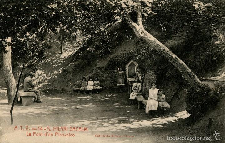 Cartoline: 0014 - Sant Hilari Saclam - La Font D'en Pico Pico - Atv N&ordm;14