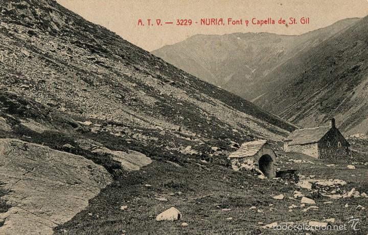 Postcards: a01824 3229 - Nuria - Font Y Capella De Sant Gil - Atv N&ordm;3229