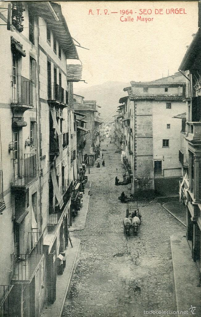 Postkarten: a03101 Seo De Urgel - Calle Mayor - Atv N&ordm;1964
