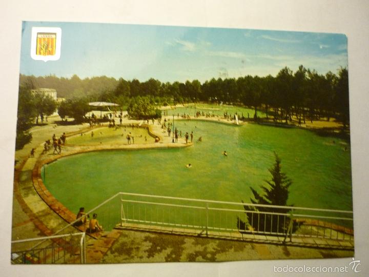 Postales: POSTAL LLEIDA-PARQUE MUNICIPAL LES Basses -piscinas -circulada