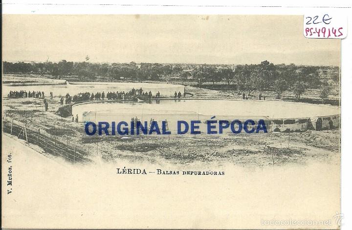 Postkarten: (PS-49145)POSTAL DE LERIDA-BALSAS DEPURADORAS