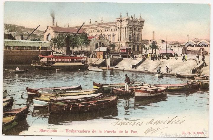Postales: Barcelona. Dorso sin dividir - Foto 1