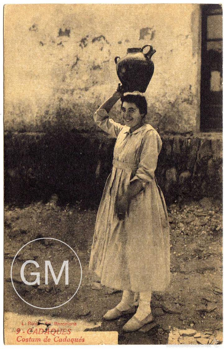 Postales: MAGNIFICA POSTAL - CADAQU&Eacute;S (GIRONA) - COSTUM DE CADAQU&Eacute;S - Foto 1