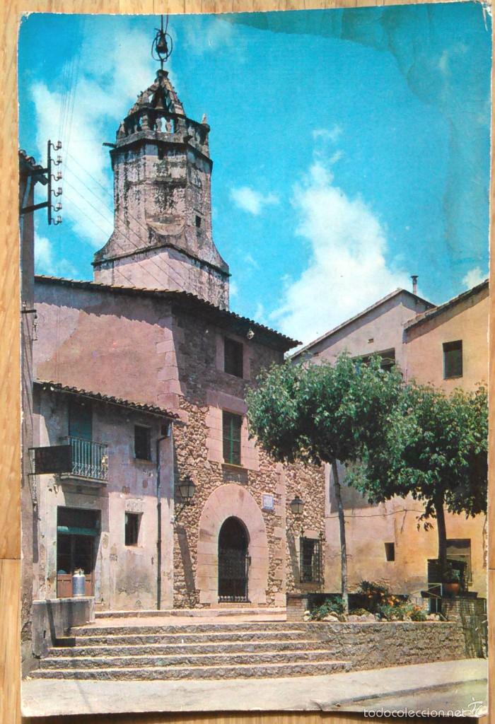 Postales: SAN FELIU DE CODINAS - PLAZA DEL RELOJ - Foto 1