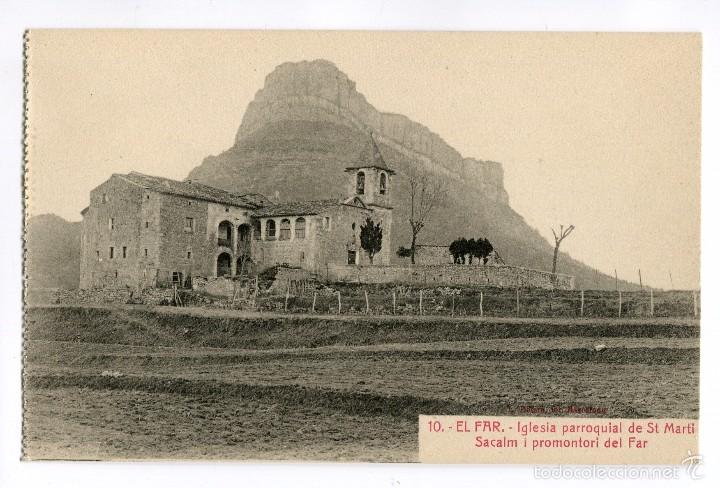 Postcards: a03158 sant marti sacalm - iglesia parroquial i promontori del far - n&ordm;10