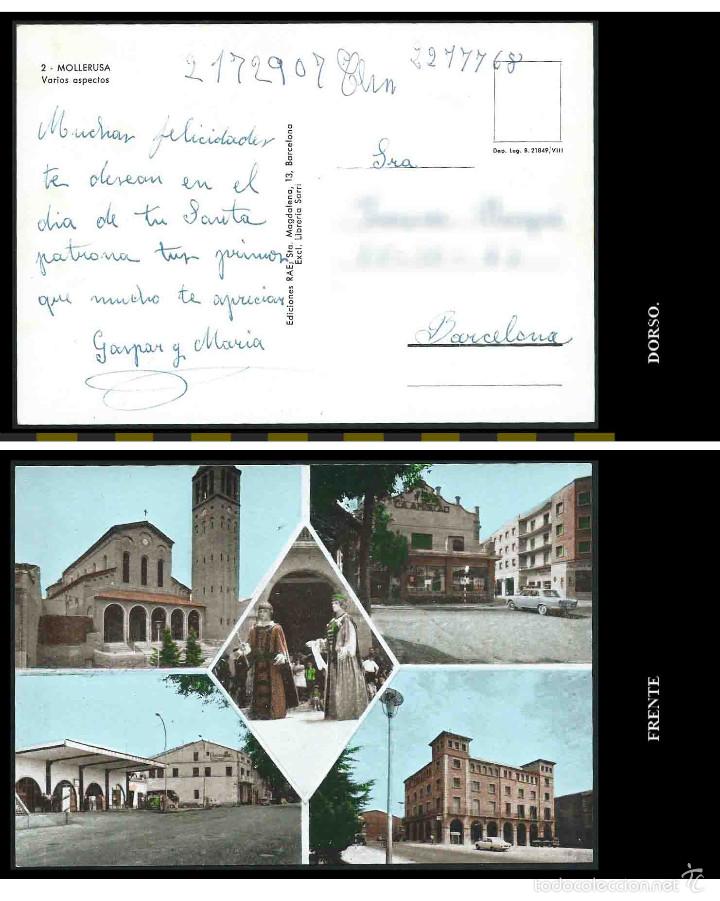 Postales: 2. Mollerusa. Varios aspectos. - Foto 1