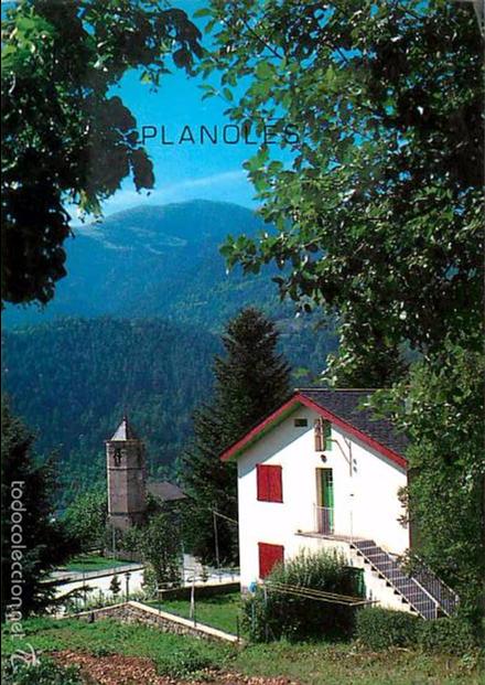 Cartes Postales: m04900 Planoles poliesportiu i esglesia romanica albo n&ordm;2052