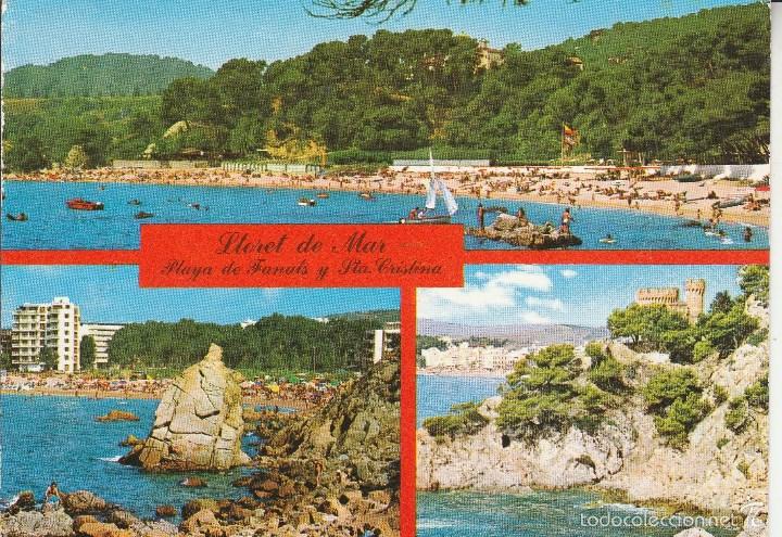 Postales: N&ordm; 26054 POSTAL LLORET DE MAR GIRONA COSTA BRAVA - Foto 1