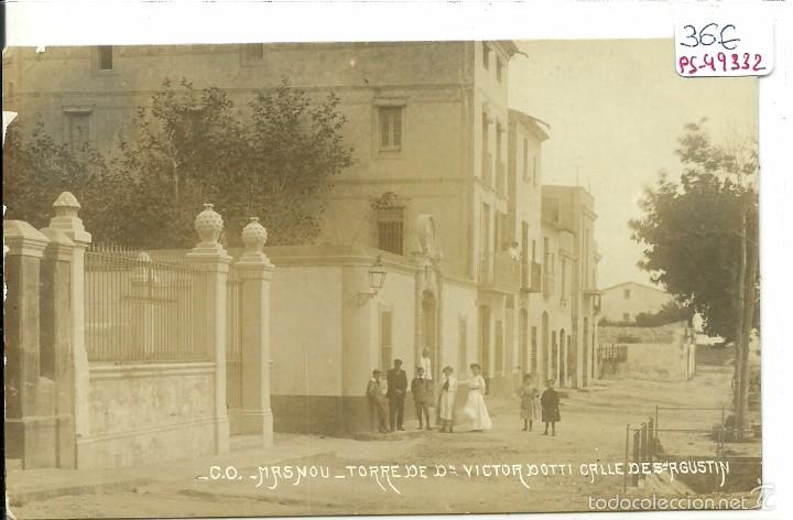 Postkarten: (PS-49332)POSTAL FOTOGRAFICA DE MASNOU-TORRE DE DN.VICTOR DOTTI.CALLE DE SAN AGUSTIN