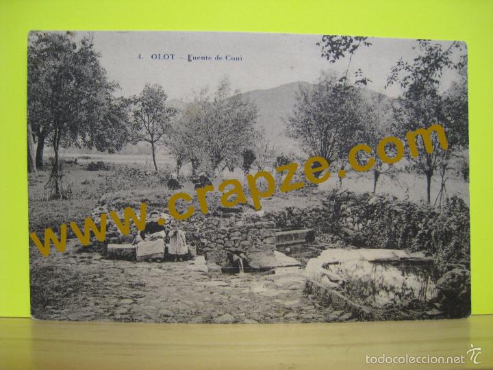 Postales: OLOT: FUENTE DE CUNI - FABERT - POSTAL ORIGINAL - Foto 1