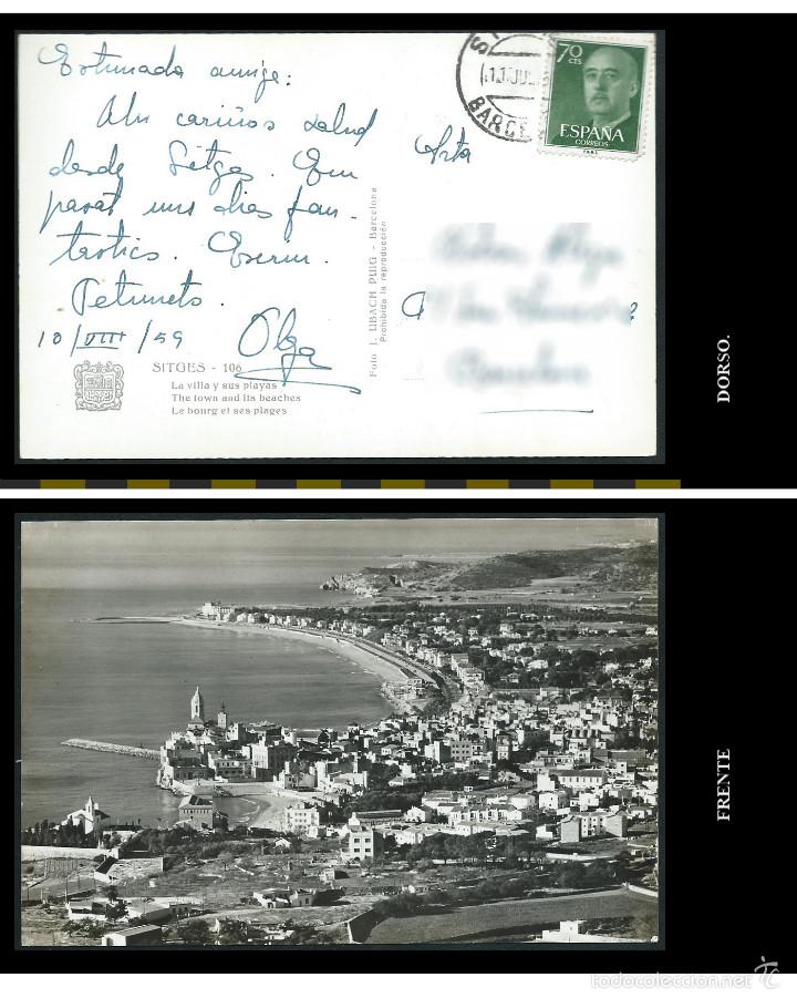 Postales: SITGES. 106. La villa y sus playas. - Foto 1