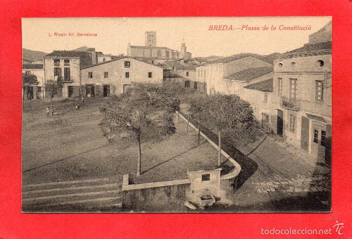 Postales: breda. plassa de la constituci&oacute;. roisin - Foto 1