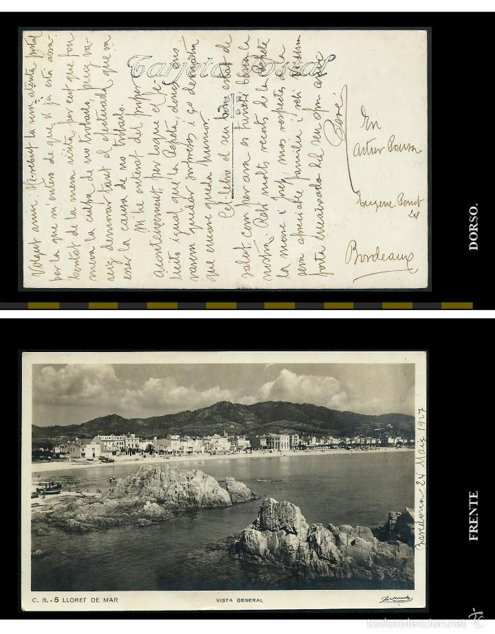 Postales: C.B. 5. Lloret de mar. Vista General. Zerkowitz. - Foto 1
