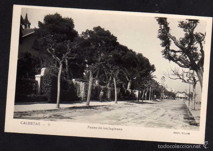 Postales: CALDETAS -9- PASEO DE LOS INGLESES - Edit.Vilar - Foto 1