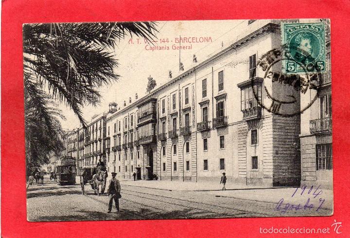 Postales: barcelona. atv 144 capitan&iacute;a general - Foto 1