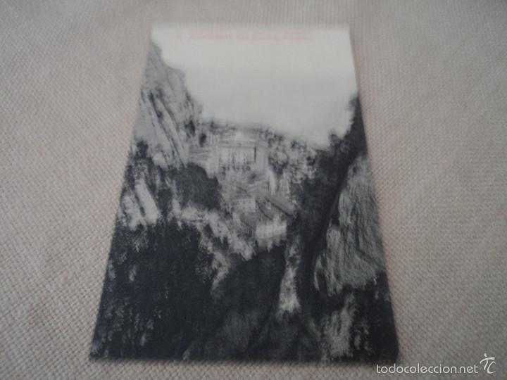 Postales: Montserrat. Vista general del Monasterio. Fototipia Thomas, n&ordm; 31