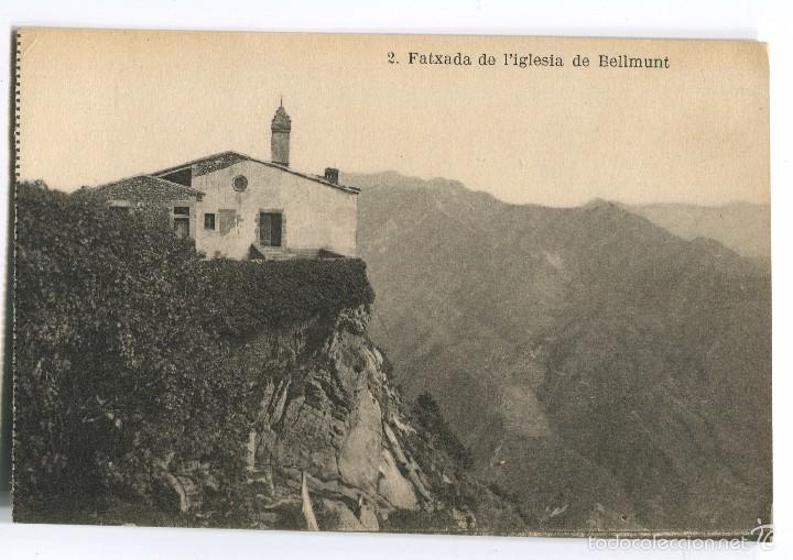 Postais: a03188 fatxada de l'iglesia de bellmunt - n&ordm;2