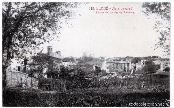 Cartoline: a01392 Llado - Vista Parcial - Ed Veu De L'emporda N&ordm;115 circulada 1921