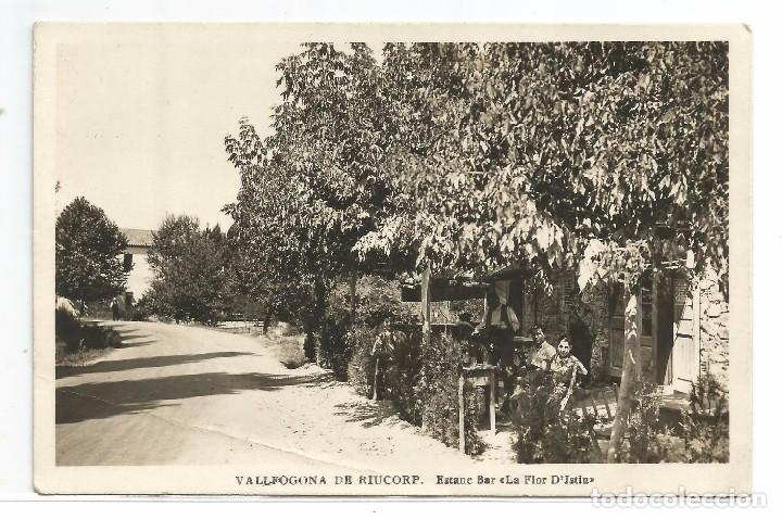 Postales: VALLFOGONA DE RIUCORP .- ESTANC BAR LA FLOR DE D'ISTIU .- FOTO L. ROISIN