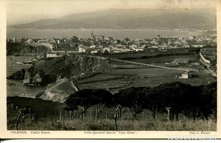 Postales: PALAMOS-VISTA DESDE CAP GROS-ROISIN-FOTOGR&Aacute;FICA-RARA