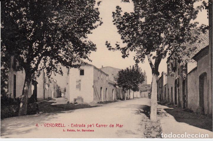 Postales: POSTAL VENDRELL - ENTRADA PE'L CARRER DE MAR - FOTO ROISIN NUM. 4   ---EXCELENTE---
