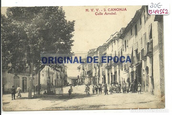 Postcards: (PS-49562)POSTAL DE CANONJA-CALLE ARRABAL