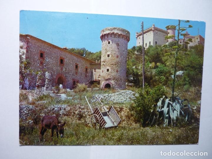 Postales: POSTAL CASTELLDEFELS -CASTILLO cm - Foto 1