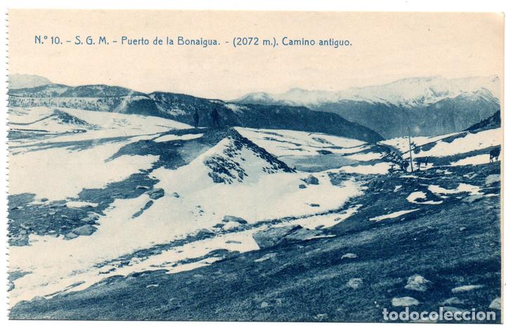 Postales: PS6869 PUERTO DE LA BONAIGUA 'CAMINO ANTIGUO'. S.G.M. SIN CIRCULAR. PRINC. S. XX