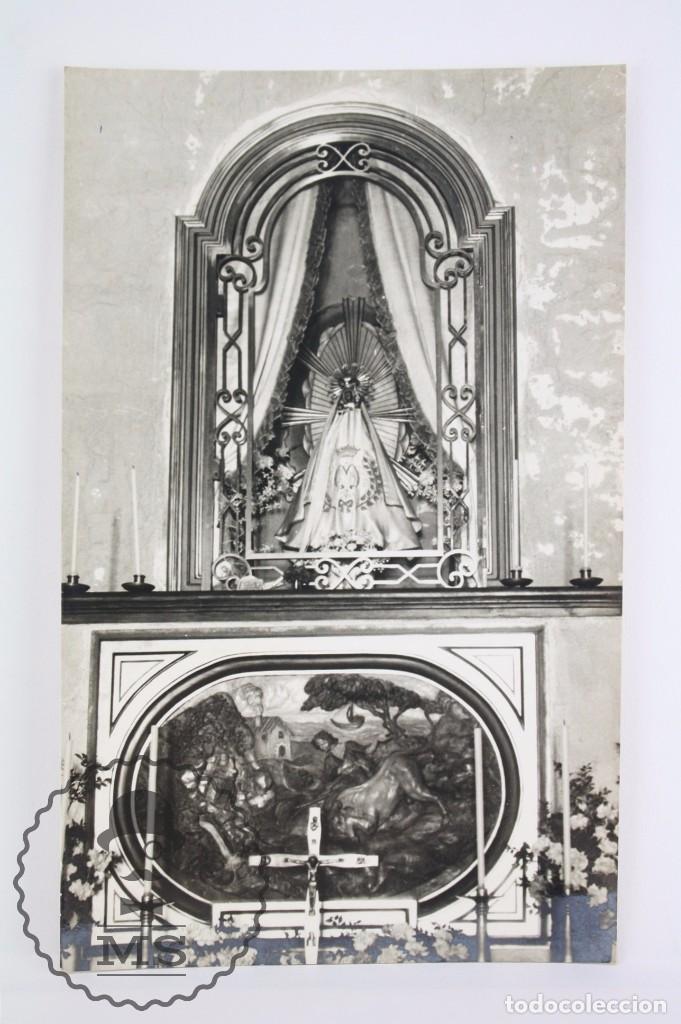 Cartoline: Antigua Postal Fotogr&aacute;fica - S. Pere de Premia. Santuario Nuestra Sra de la Cisa - Circulada, 1960