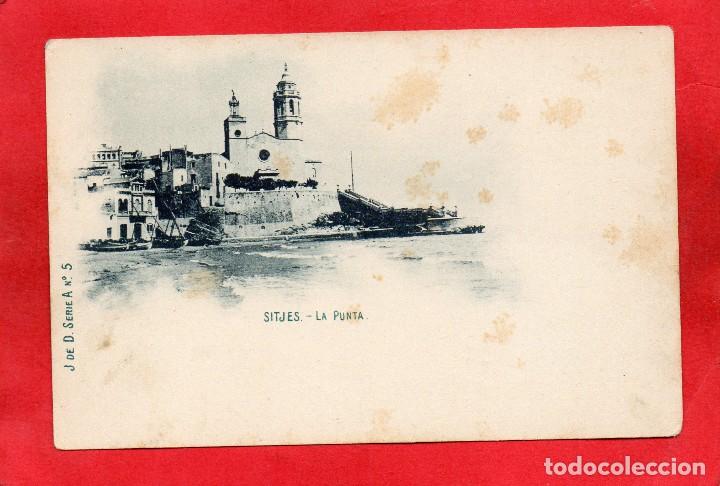 Postales: sitges. j. de d. serie a, n&ordm;5. la punta - Foto 1