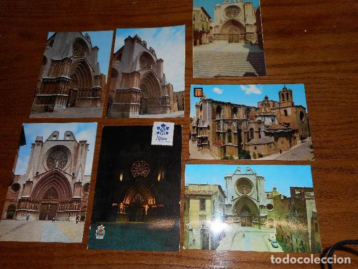 Postales: Catedral de Tarragona - Lote 7 postales