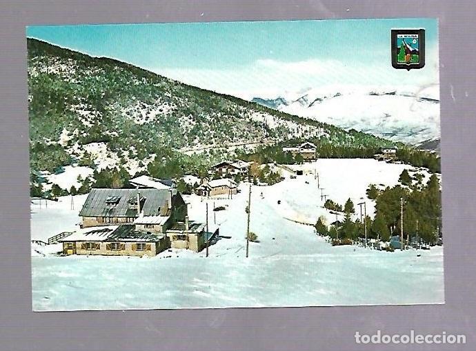 Cartoline: TARJETA POSTAL DE LA MOLINA, PIRINEO CATALAN - AL FONDO, MURALLAS DE ANDORRA. 3394. ESCUDO DE ORO