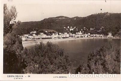 Cartoline: ANTIGUA POSTAL 64 COSTA BRAVA LLAFRANC VISTA GENERAL ESCRITA