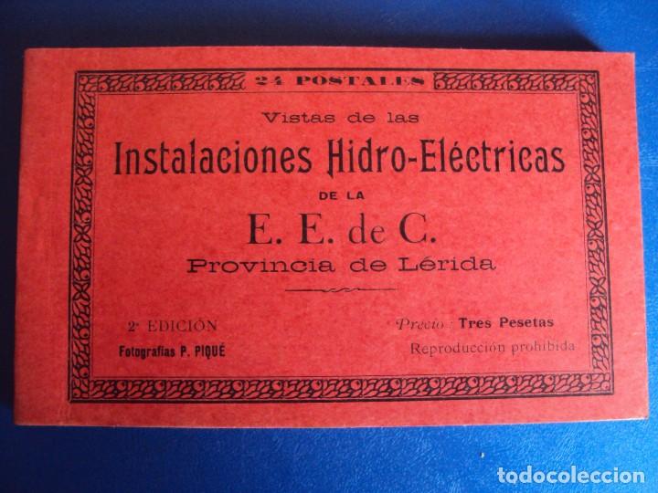 Postkarten: (PS-49706)BLOCK DE 24 POSTALES VISTAS DE LAS INSTALACIONES HIDRO-ELECTRICAS DE LA E.E.de C.LERIDA