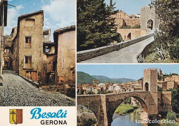Postais: BESALU - VARIOS ASPECTOS -  3 FOTOS - N&ordm; 3523 - ED CYP - A&Ntilde;O 1974 - NUEVA