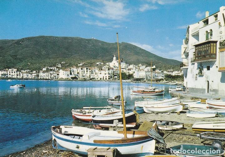Postais: CADAQUES  - VISTA - BARCA  - N&ordm; 1706 - ED. FABREGAT - A&Ntilde;O1971 - ESCRITA