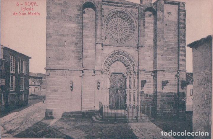Postais: POSTAL NOVA. IGLESIA DE SAN MARTIN. THOMAS 6186. EDICION R VARELA