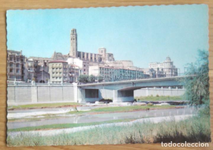 Postales: LERIDA - PUENTE SOBRE RIO SEGRE