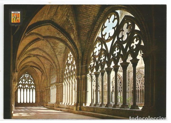 Postales: LERIDA .- SEO ANTIGUA .- CLAUSTRO .- ESCUDO DE ORO N&ordm; 1373