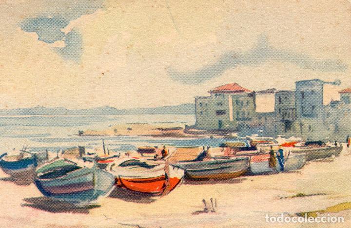 Postales: LA ESCALA  DIBUJO - Foto 1