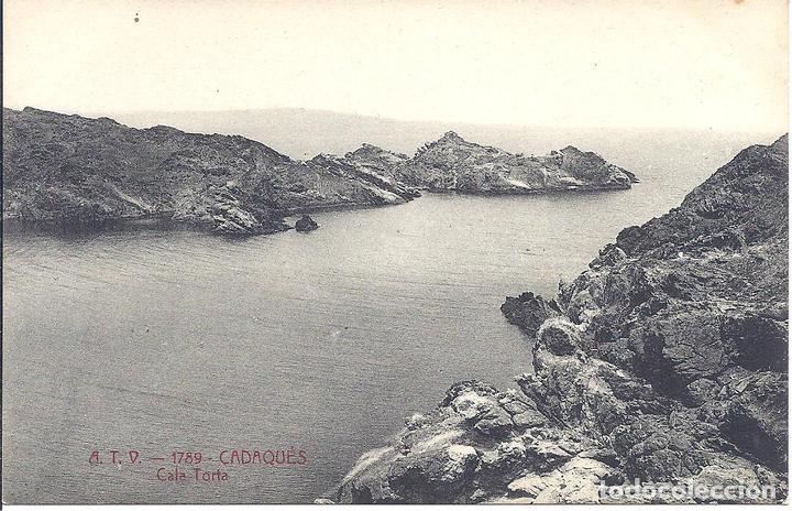 Postales: PS4553 CADAQU&Eacute;S CALA TORTA. A.T.V. SIN CIRCULAR - Foto 1
