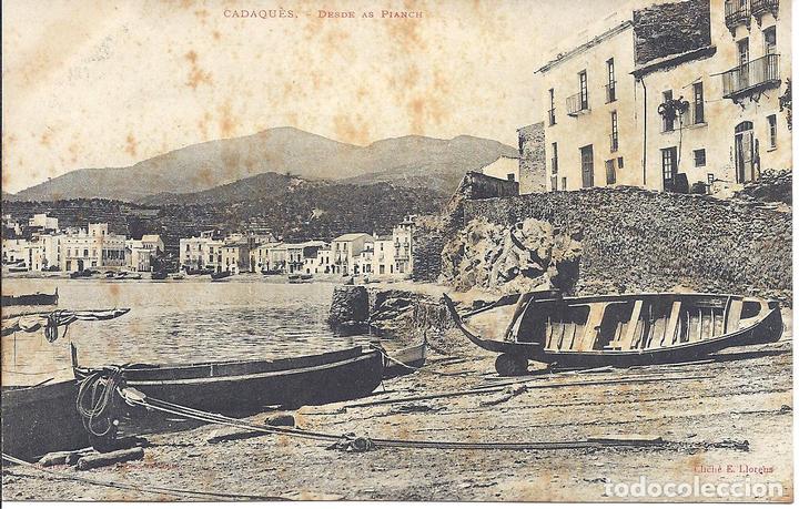 Postales: PS4648 CADAQU&Eacute;S DESDE AS PIANCH. E. LLORENS. SIN CIRCULAR - Foto 1