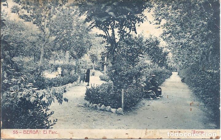 Postales: PS4687 BERGA EL PARC. HUCH. SIN CIRCULAR - Foto 1