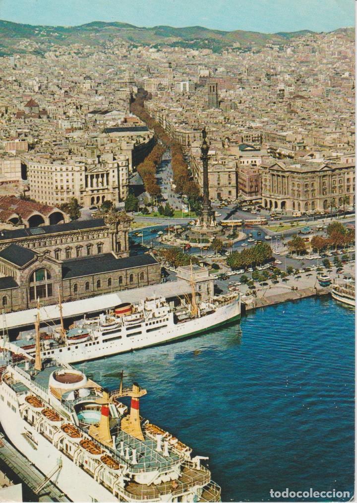 Postales: (011) BARCELONA. PUERTO. BARCO - Foto 1