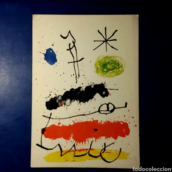 Postales: Tarjeta postal circulada - JOAN MIR&Oacute; - Foto 1