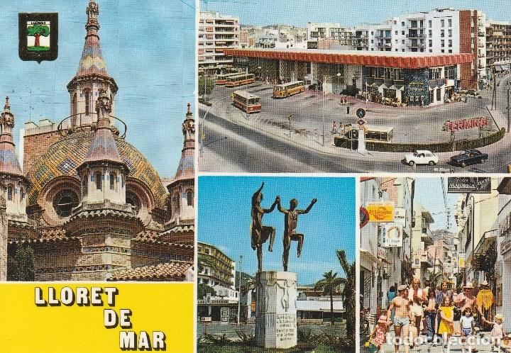 Postales: N&ordm; 27788 POSTAL LLORET DE MAR GIRONA - Foto 1