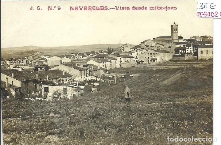 Postcards: (PS-50020)POSTAL FOTOGRAFICA DE NAVARCLES-VISTA DESDE MITX-JORN