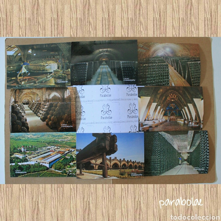 Postales: ~ SET LOTE DE 8 POSTALES CAVAS CODORNIU ~ - Foto 1