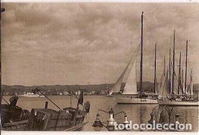 Postkarten: ANTIGUA POSTAL 34 VILLANUEVA Y GELTRU PUERTO ESCRITA 1957 FOTO FERRET